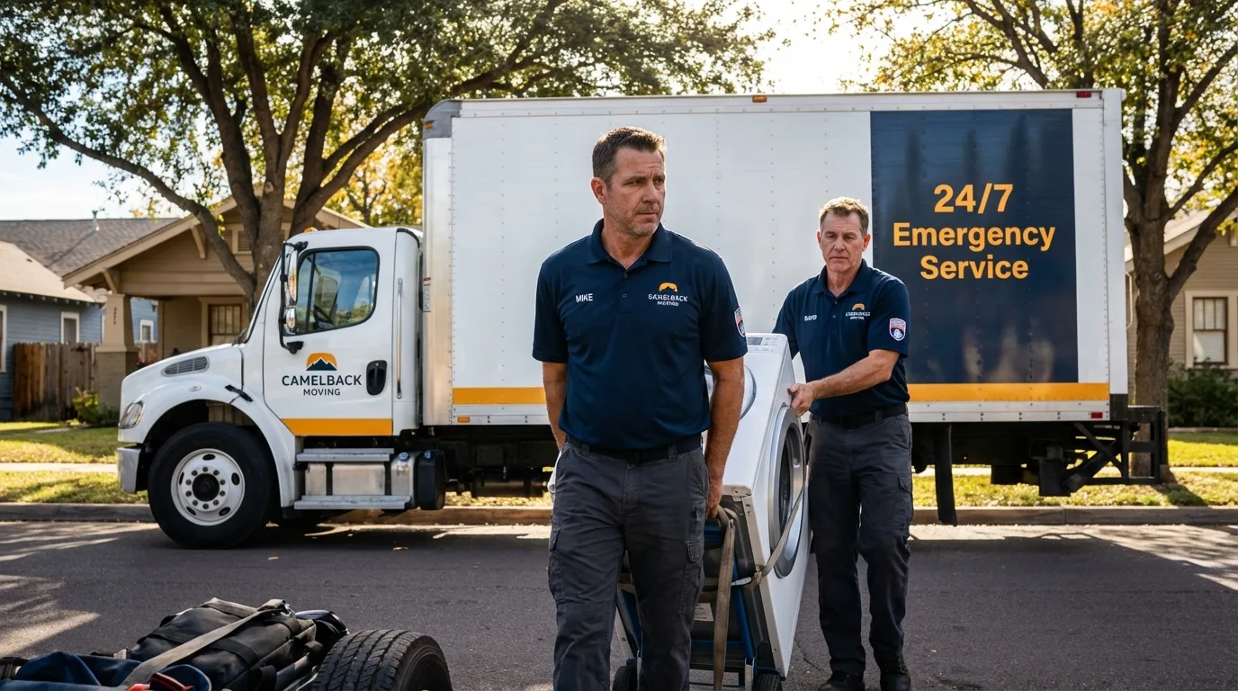 CamelBack Moving crew loading furniture in Cottonwood, AL